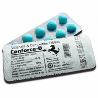 Cenforce-D  2in1 Pill 100mg  Sildenafil + 60mg Dapoxetine X 10 Tablets