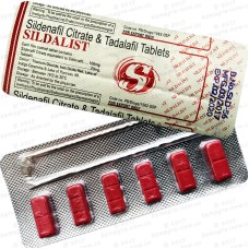 SILDALIST-120 Sildenafil-100mg + Tadalafil-20mg (6 Tablets) SILDALIST-120 Sildenafil-100mg + Tadalafil-20mg (6 Tablets)